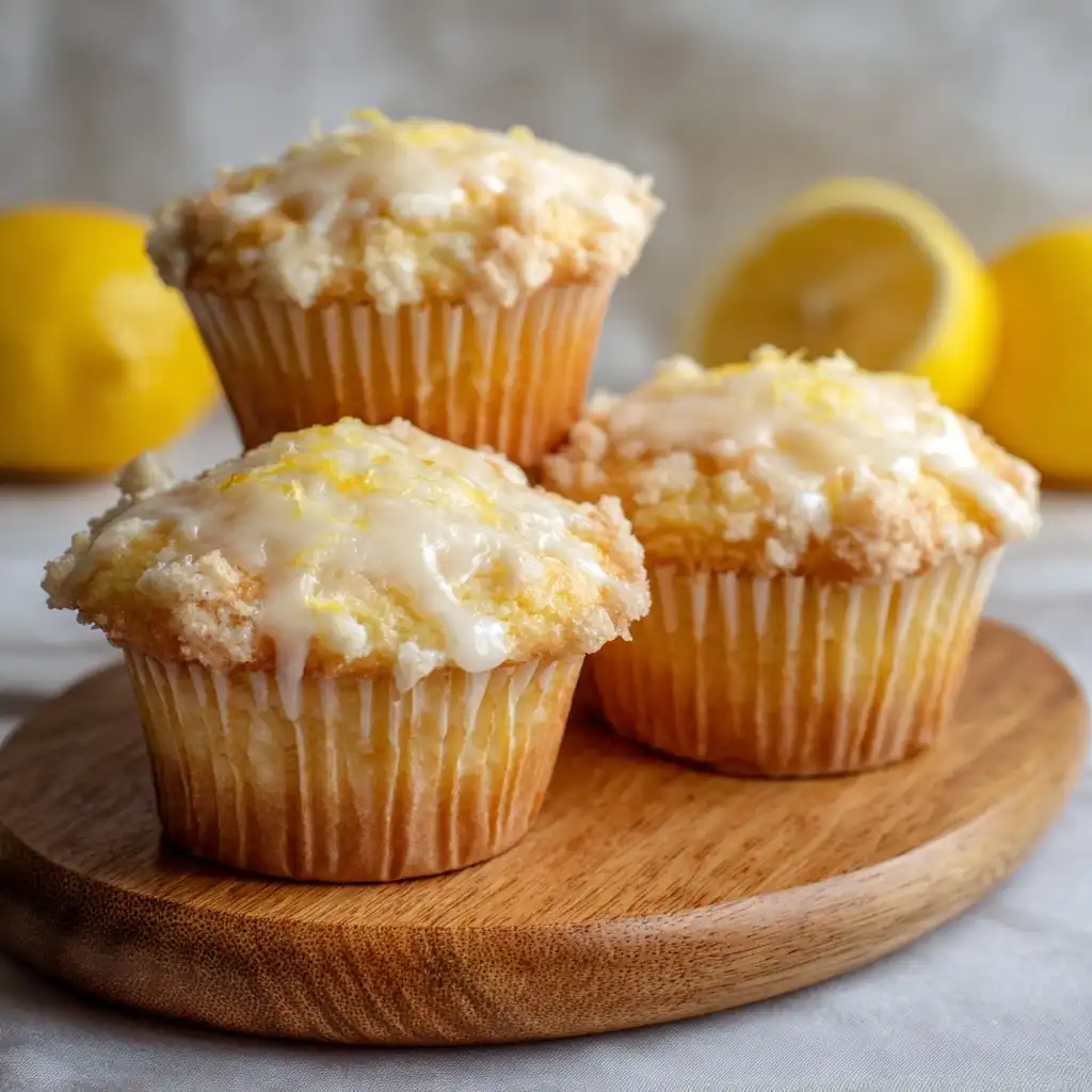 Lemon Cream Cheese Muffins