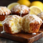 Lemon Glazed Donut Muffins
