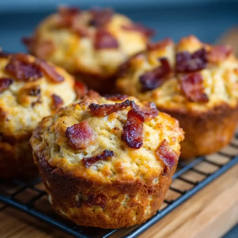 Maple Bacon Free Breakfast Muffins