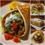 Mediterranean Lamb Gyro Wrap