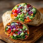 Mediterranean Veggie Wrap