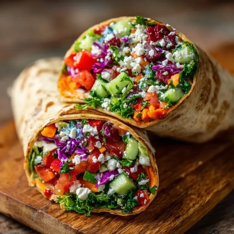 Mediterranean Veggie Wrap