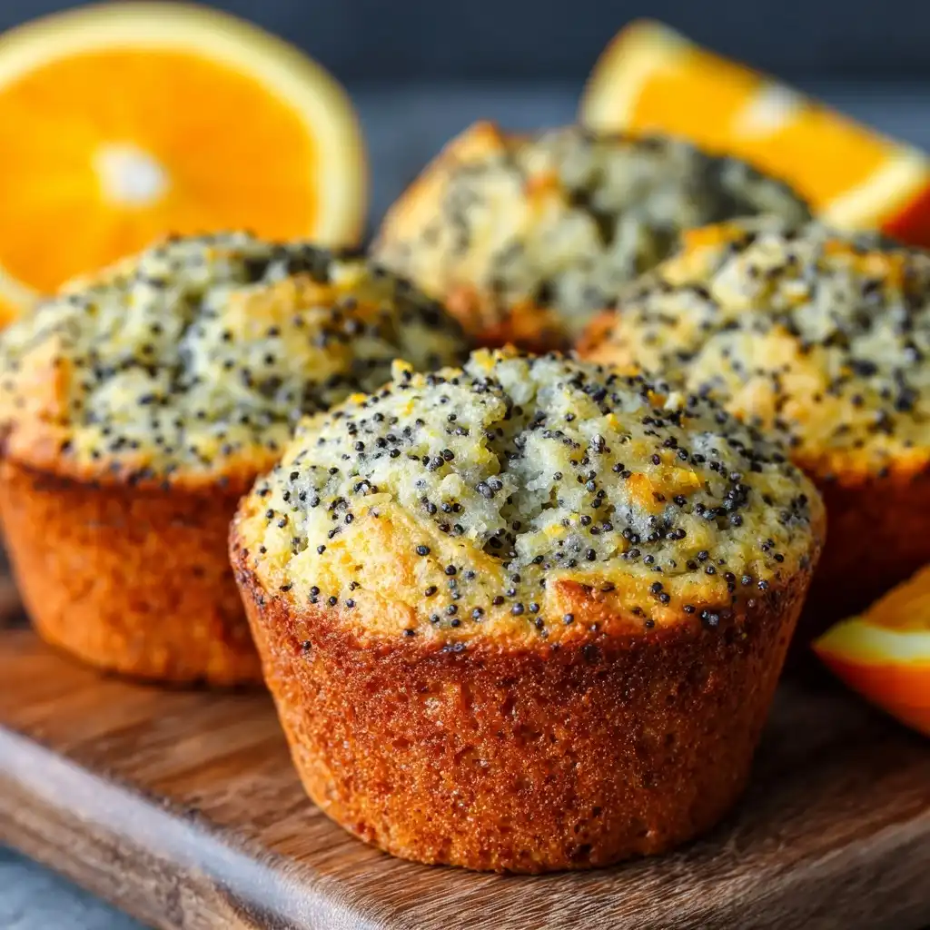 Orange Poppy Seed Muffins