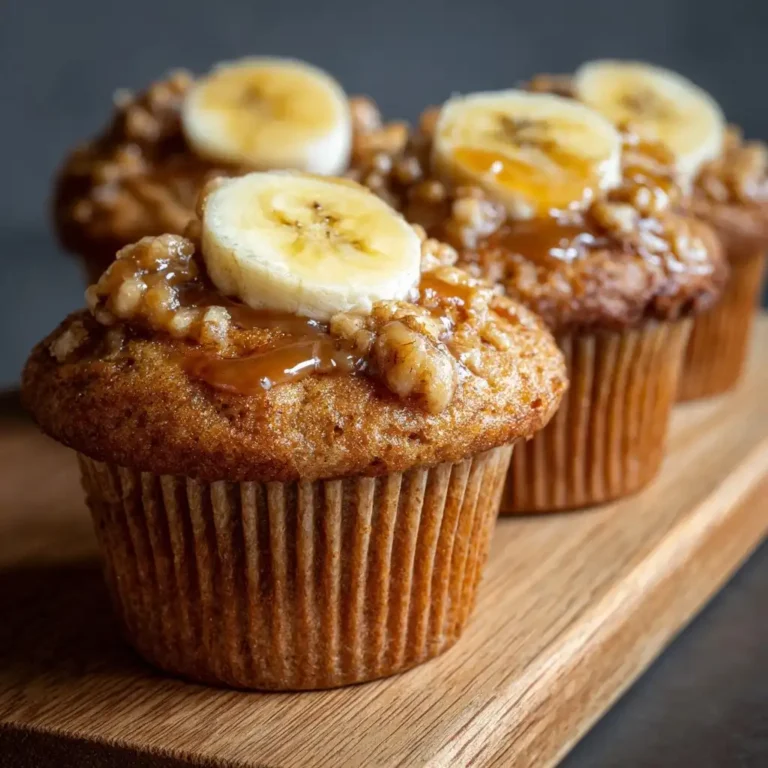 Peanut Butter Banana Muffins