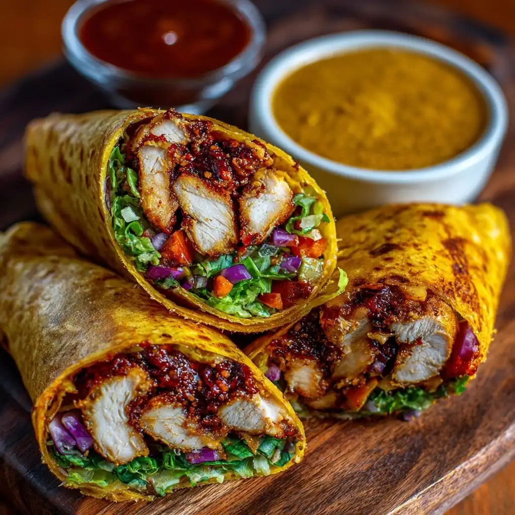 Peri Peri Chicken Wrap