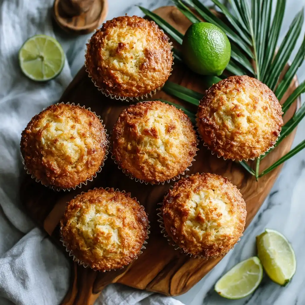 Pineapple Coconut Muffins