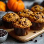 Pumpkin Chocolate Chip Muffins