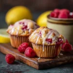 Raspberry Lemonade Muffins