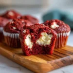Red Velvet Cream Cheese Muffins