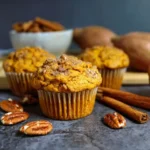 Sweet Potato Cinnamon Muffins