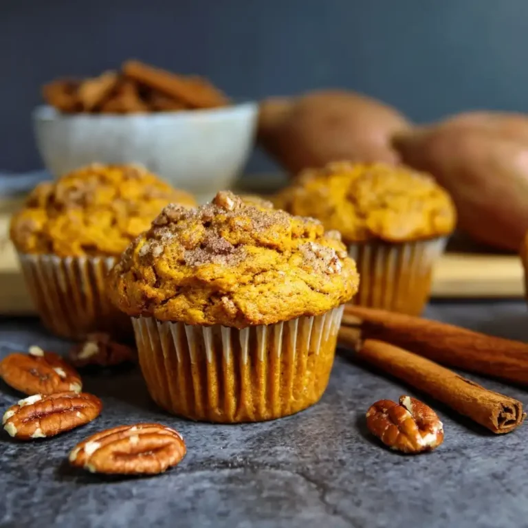 Sweet Potato Cinnamon Muffins