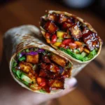Teriyaki Tofu Veggie Wrap