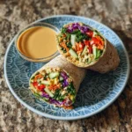 Thai Peanut Veggie Wrap