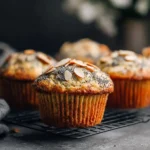 Vanilla Almond Poppy Seed Muffins