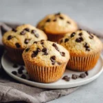 Vanilla Bean Chocolate Chip Muffins