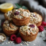 Vegan Banana Oat Muffins