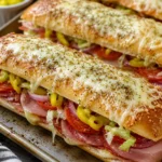 Baked Italian Grinder Sandwiches
