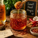 Making Chili Honey Magic For Feta Rolls This Week